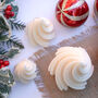 Trio Of Swirl Christmas Trees Candle Set, thumbnail 5 of 7