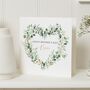 Floral Heart Mother's Day Card For Nan, thumbnail 1 of 7