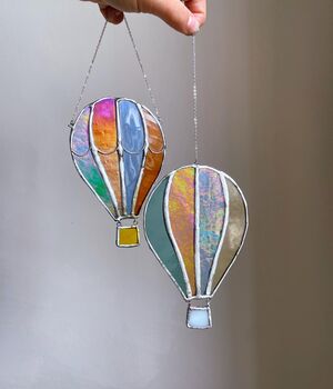 Hot Air Balloon Suncatcher, 2 of 6