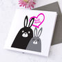 Personalised Rabbit Mother's Day Card, thumbnail 1 of 2