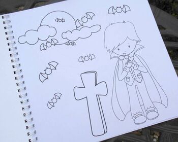 Halloween Colouring Book, 3 of 5