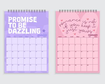Taylor Swift 2026 Lyric Calendar, 3 of 8