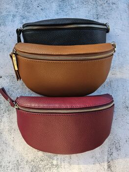 Personalised Leather Bum Bag, 7 of 7