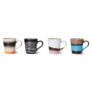70's Espresso Mugs Set, 2 of 3