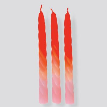 Twisted Handmade Ombre Candles, 7 of 8