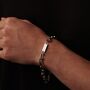 Silver Personalised Large Link Bracelet For Men And Women, thumbnail 1 of 12