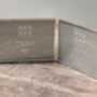 Sixtrees Slim Silver Plated Border Double Photo Frame, Five X Seven, thumbnail 3 of 4