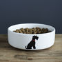 Black Schnauzer Dog Bowl, thumbnail 2 of 5