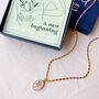 Mother Of Pearl Flower Necklace For New Mothers, thumbnail 9 of 10