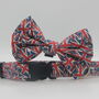 Union Jack Dog Bow Tie, thumbnail 3 of 6