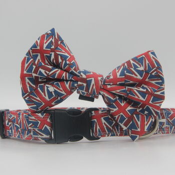 Union Jack Dog Bow Tie, 3 of 6