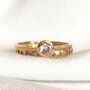 Diamond Solitaire Ring On 18ct Gold, thumbnail 4 of 4