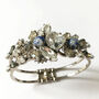 Swarovski Crystal Bridal Cuff Bracelet, thumbnail 2 of 3