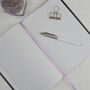 Personalised Serpent Notebook Gratitude Diary Planner, thumbnail 2 of 6