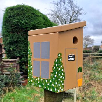 Studio/Home Office Personalised Bird Box, 3 of 7