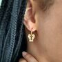 Seahorse Earrings, thumbnail 2 of 8