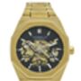 Mens Watch Automatic Skeleton Watch London Gold Edition, thumbnail 2 of 8