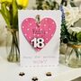 Personalised 18th Birthday Gift For Her And Card, thumbnail 7 of 7