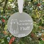 Personalised Cat Remembrance Christmas Decoration, thumbnail 2 of 3