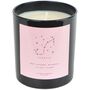 Black And Pink Zodiac Constellation Candle, thumbnail 6 of 7