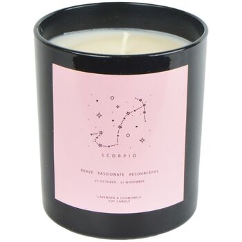 Black And Pink Zodiac Constellation Candle, 6 of 7
