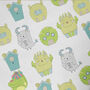 Monsters Wrapping Paper Roll Or Folded, thumbnail 2 of 2