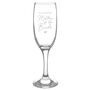 Personalised Mother Of The Bride Flute Glass Gift Boxed, thumbnail 2 of 2