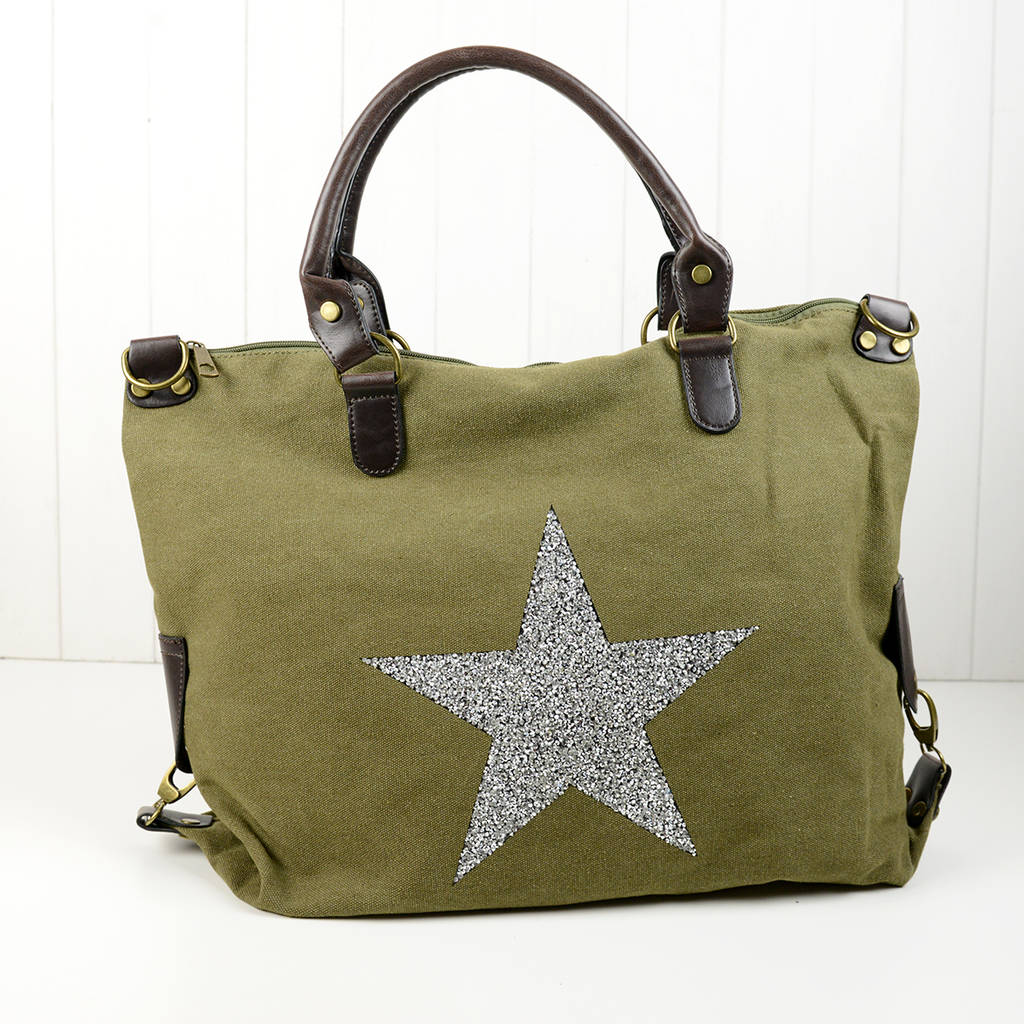 Sparkle Star Gym / Holdall Bag By Home & Glory | notonthehighstreet.com