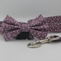 Purple Daisy Dog Collar And Lead Accessory Set, thumbnail 12 of 12