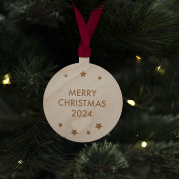 Braille Christmas Tree Decoration, 2 of 2