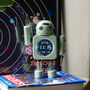 Robot Time Bedside Alarm Clock, thumbnail 3 of 6