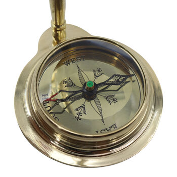 Personalised 50th Birthday Rotating Balance Desk Clock, 8 of 12