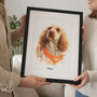 Personalised Pet Illustration Portrait Print, thumbnail 1 of 12