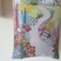 Lavender Sachet With Cottage Garden Print, Decorative Gift For Garden Loving Friends, thumbnail 4 of 9
