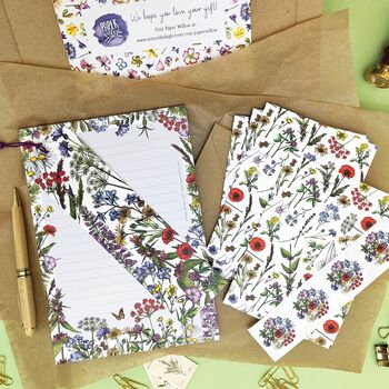 Wildflower Meadow Stationery Gift Set, 5 of 6