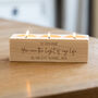 Personalised Candle Holder Gift Light Of My Life, thumbnail 1 of 5