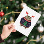 Grumpy Owl Christmas Cards, thumbnail 7 of 8