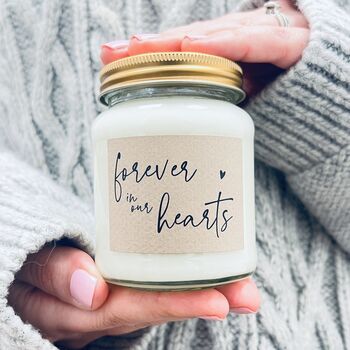 Forever In Our Hearts Remembrance Candle, 2 of 9