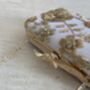 Pink Bird Clasp Clutch Bag, thumbnail 7 of 9