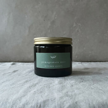 Pomegranate Noir Soy Candle, 2 of 2