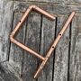 Wisteria Trellis Hooks, Handmade Copper Plant Support, thumbnail 2 of 7