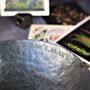 Wedding Gift For Newlyweds Large Metal Centrepiece Bowl, thumbnail 8 of 8