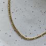 Figaro Chain Necklace Gold, thumbnail 2 of 2