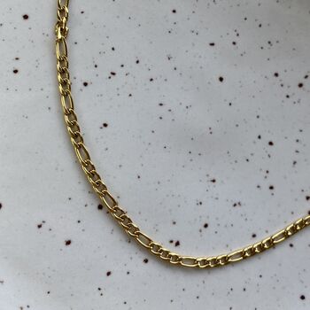 Figaro Chain Necklace Gold, 2 of 2