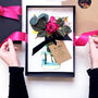 4D Scented Large Personalised Mothers Day Bouquet Card, thumbnail 1 of 6