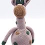 Handmade Giraffe Taupe Fair Trade Toy, thumbnail 3 of 3