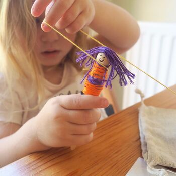 Make Your Own Worry Dolls Craft Kit, 2 of 9