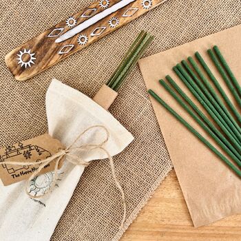 Jasmine Blossom Incense Sticks Premium Hand Dipped Incense Sticks, 11 of 11