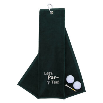Let's Par Tee Novelty Golf Towel, 9 of 11