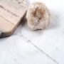 Lydia. White Opal Sterling Silver Necklace, thumbnail 3 of 4